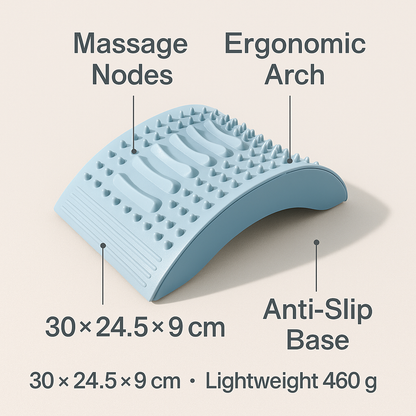 New Lumbar Support Massage Stretch Yoga Mat